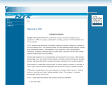 Tablet Screenshot of naughtontransport.com.au